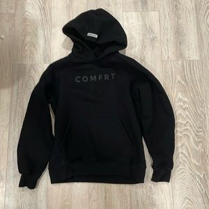 Black Comfrt Hoodie - Large